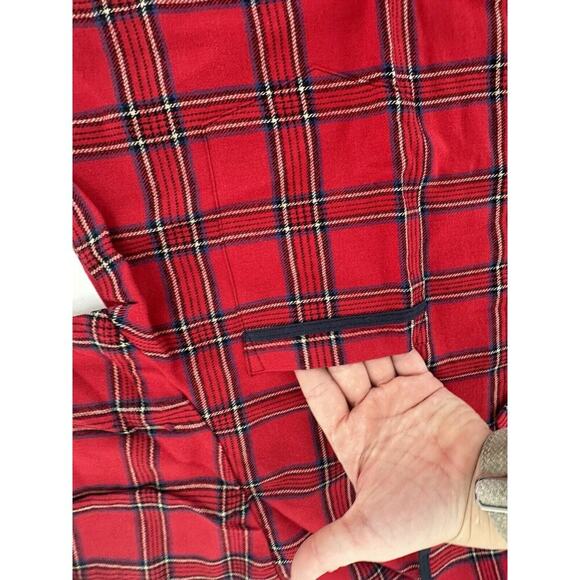 Magee Ireland Flannel Sleep Shirt Mens Sz XXL Irish Tartan Plaid Holiday Festive - Picture 3 of 7